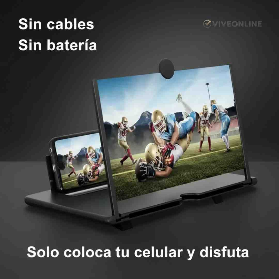 Mini Cine Portátil para Celular – Vive Tus Películas en Pantalla Grande Donde Quieras + Obsequio