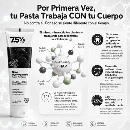 ¿Sensibilidad dental o esmalte débil? Repara tus dientes mientras los blanqueas + OBSEQUIO (LA ORIGINAL)