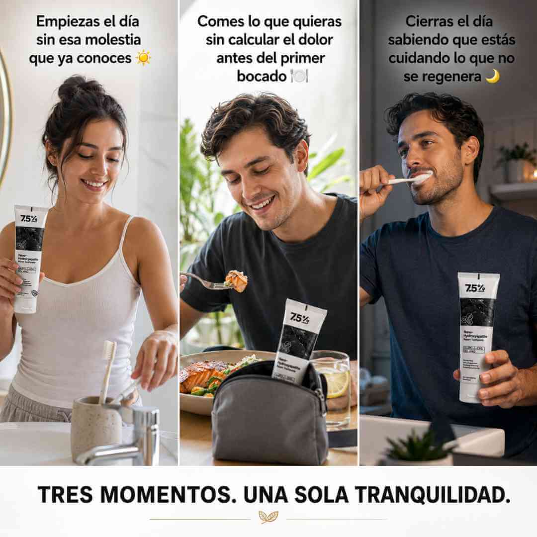 ¿Sensibilidad dental o esmalte débil? Repara tus dientes mientras los blanqueas + OBSEQUIO (LA ORIGINAL)