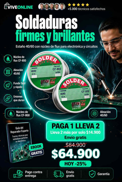 ESTAÑO PARA SOLDAR