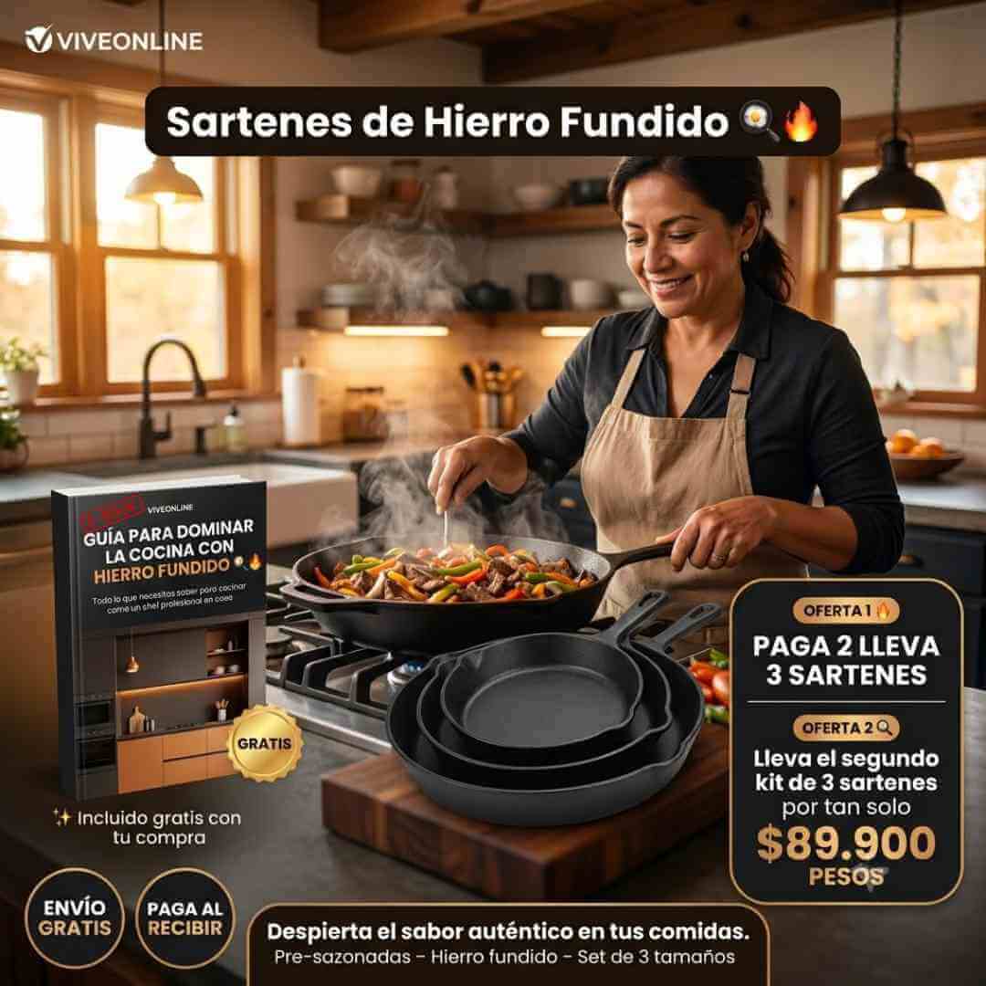 IronChef Set x3 — despierta el sabor auténtico en cada comida que prepares + (Obsequio)