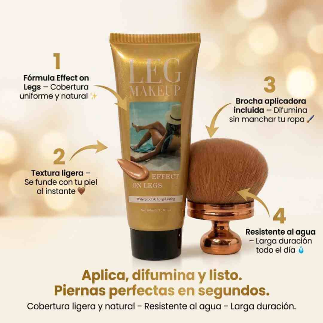 GoldLeg Effect — cubre venitas, manchas e imperfecciones en tus piernas al instante + (Obsequio)