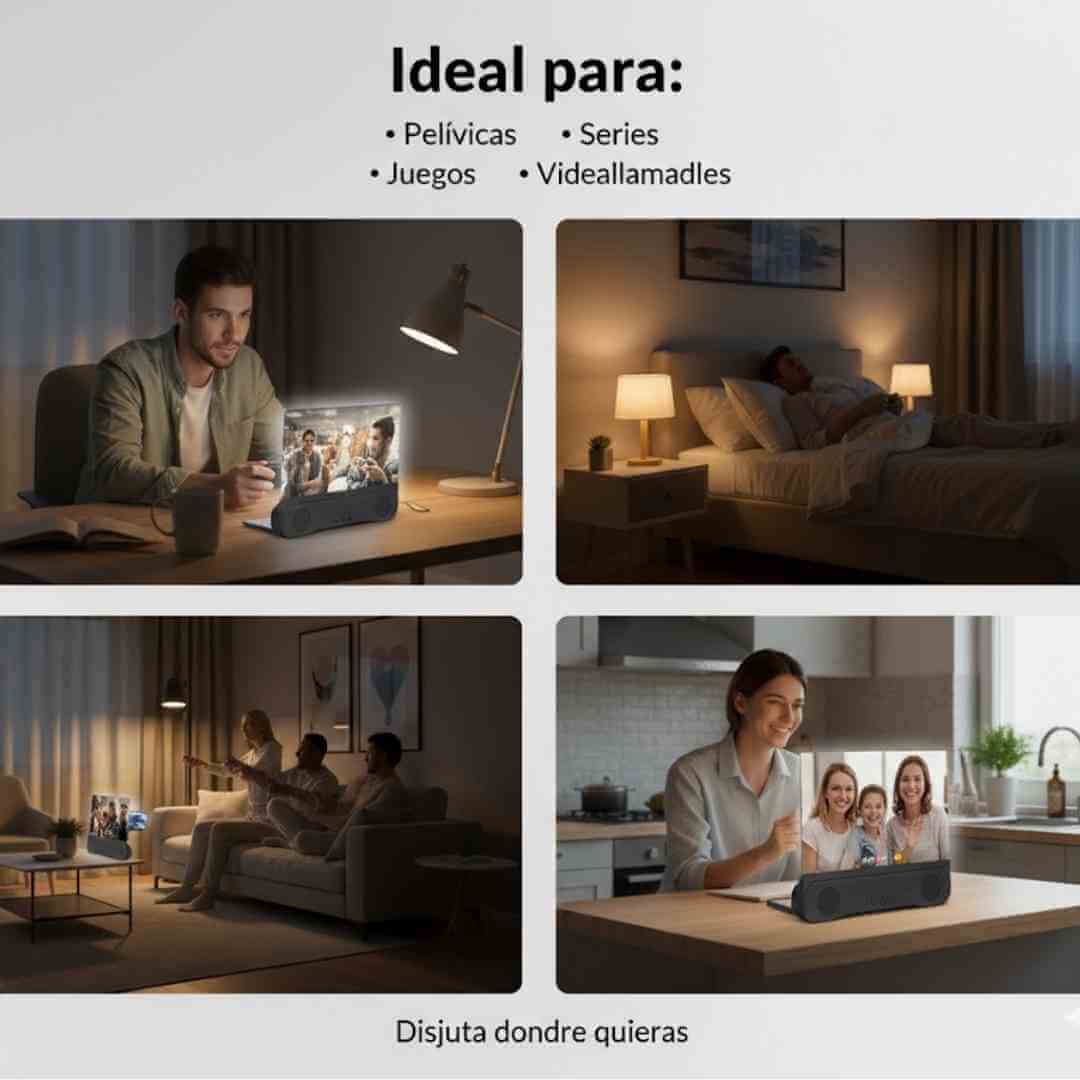 Mini Cine Portátil para Celular – Vive Tus Películas en Pantalla Grande Donde Quieras + Obsequio
