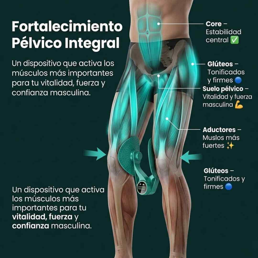 Ejercitador Pélvico con Contador — fortalece tu zona íntima, mejora tu rendimiento y recupera el control que creías perdido + OBSEQUIO