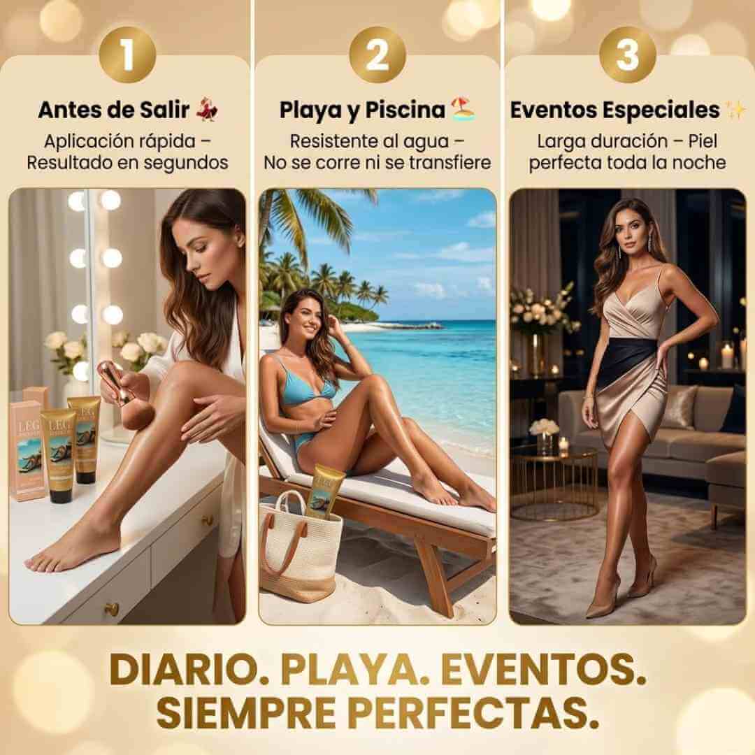 GoldLeg Effect — cubre venitas, manchas e imperfecciones en tus piernas al instante + (Obsequio)