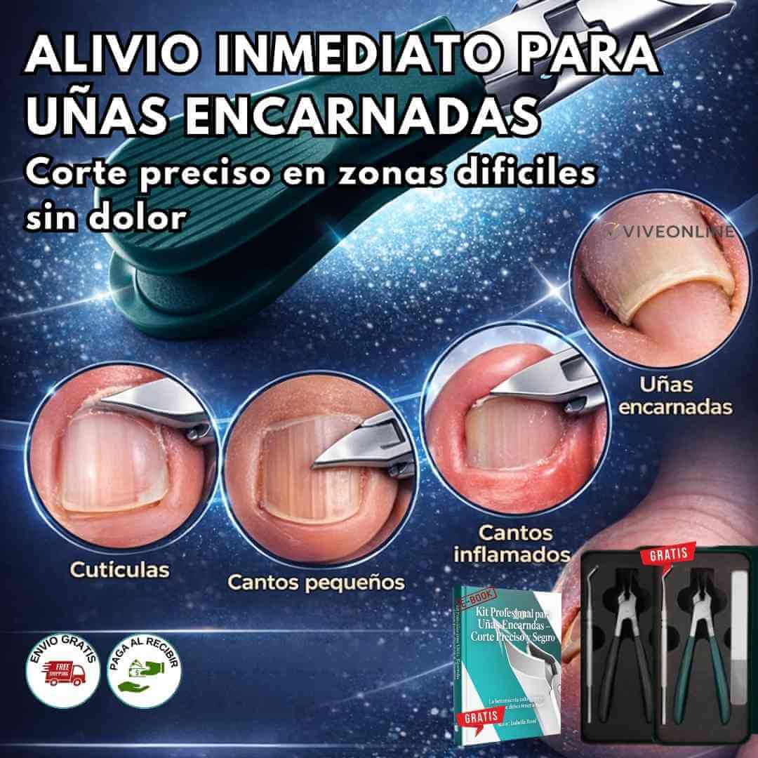 ¿Cansado del dolor insoportable de las uñas encarnadas? Corta el problema de raíz + Obsequios