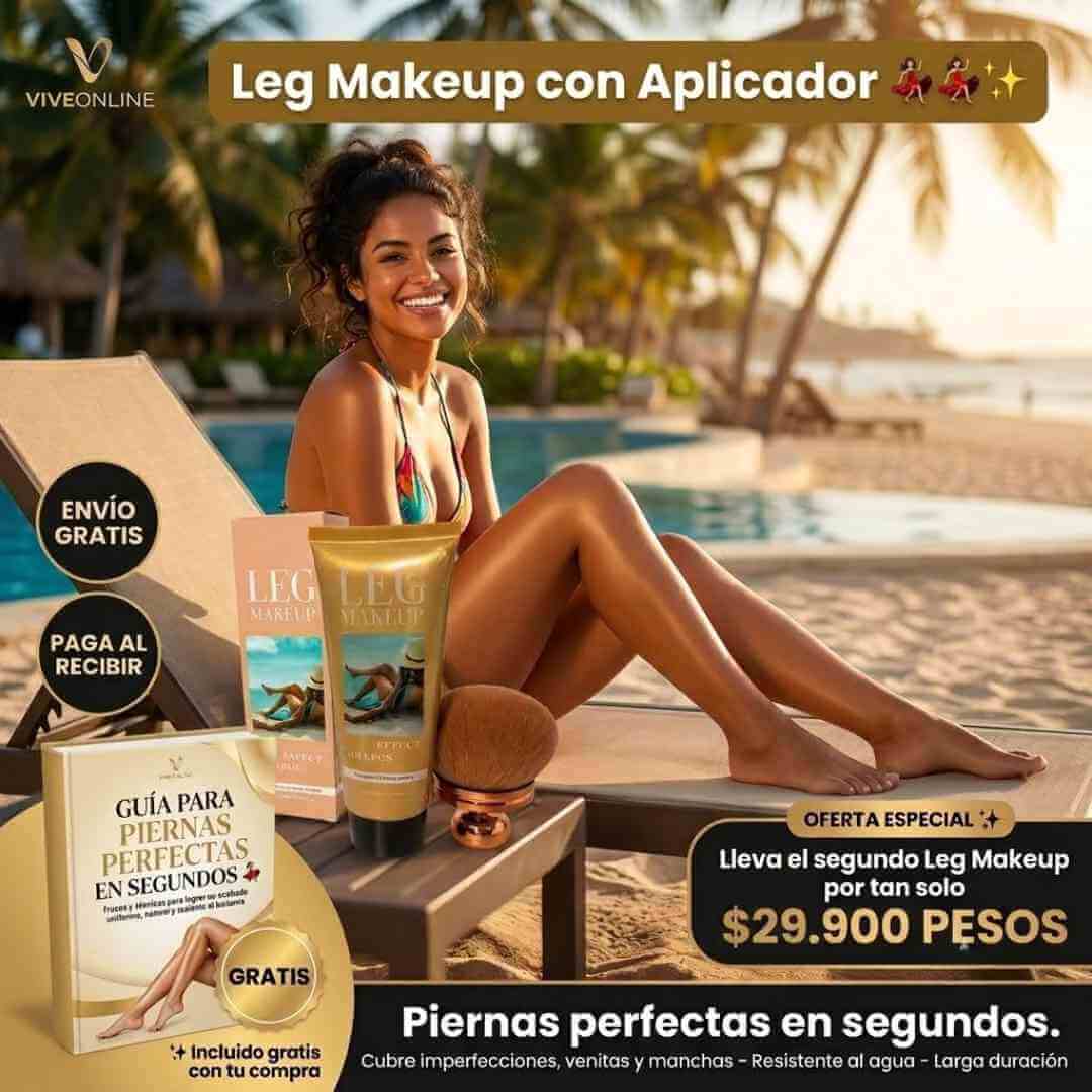 GoldLeg Effect — cubre venitas, manchas e imperfecciones en tus piernas al instante + (Obsequio)