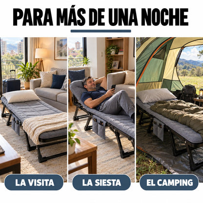 Para mas de una noche: la visita, la siesta y el camping