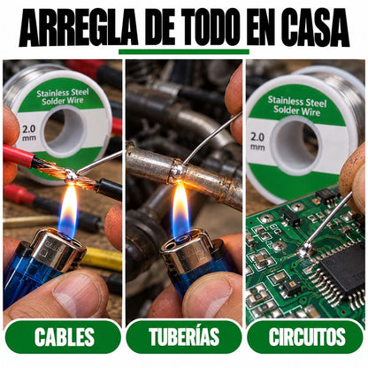 Arregla de todo en casa: cables, tuberías, circuitos