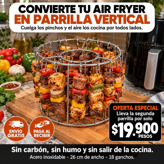 AIRGRILL: convierte tu Air Fryer en parrilla vertical