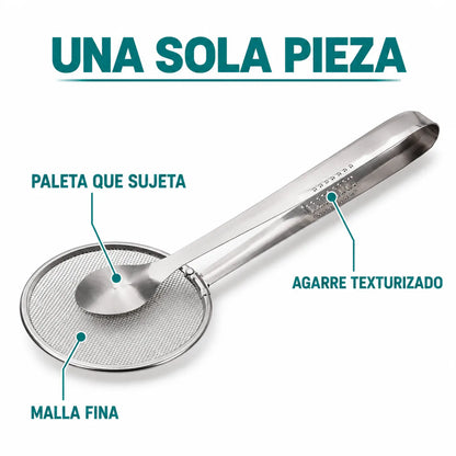 Las partes de la pinza escurridor
