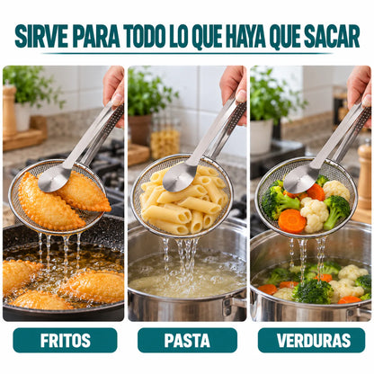 Sirve para fritos, pasta y verduras