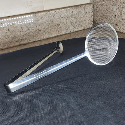 Pinza escurridor de cocina en acero inoxidable
